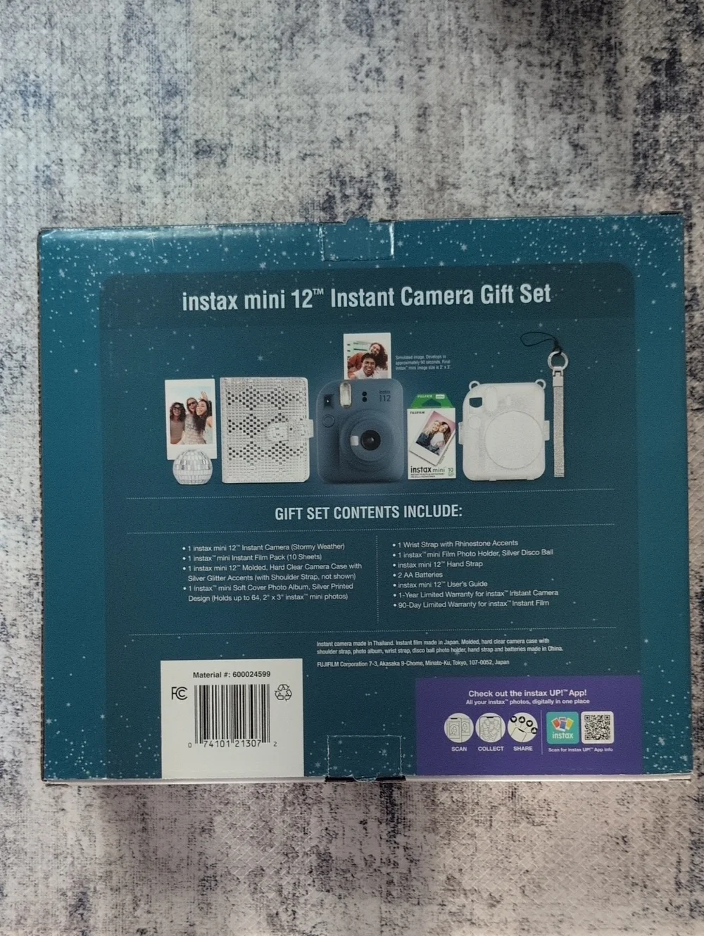 Fujifilm instax mini 12 Instant Camera Gift Set - Stormy Weather